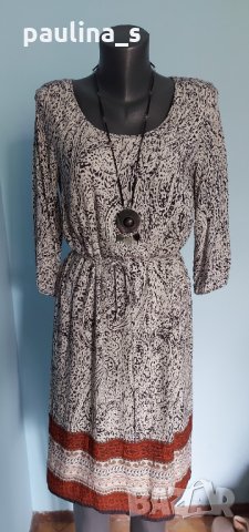 Копринена рокля с хастар "soya concept" , снимка 3 - Рокли - 32901364