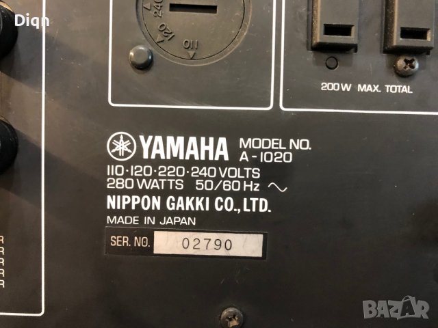 Yamaha A-1020, снимка 17 - Ресийвъри, усилватели, смесителни пултове - 36963710