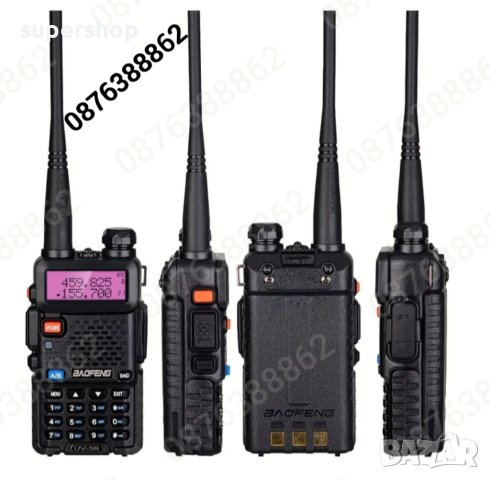 Двубандова Радиостанция Baofeng 5R , Радиостанции с обхват до 8км.,8W, снимка 11 - Друга електроника - 39550471