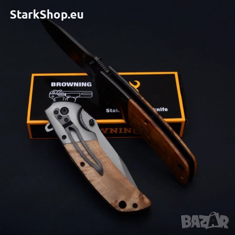 Уникален Испански сгъваем нож Browning 354, снимка 4 - Ножове - 38417288