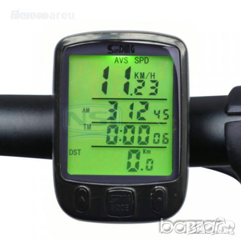 Километраж за колело велосипеден компютър Водоустойчив одометър с LCD дисплей Скоростомер за колоезд, снимка 4 - Аксесоари за велосипеди - 37085382