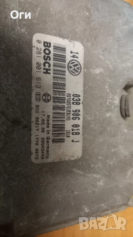 Компютър за Фолксваген Голф 4 1.9 TDI 110к.с. 038 906 018 J / 0 281 001 613, снимка 2 - Части - 52378939