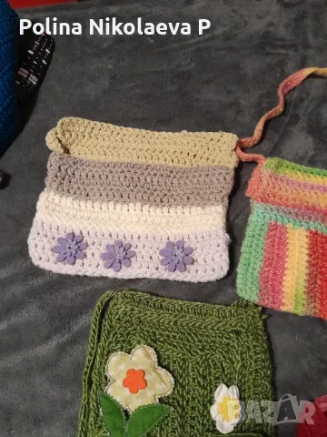 Ръчно изработени плетени чанти , снимка 6 - Чанти - 49098452