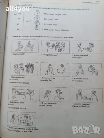 С подарък! Грамматика русского языка в иллюстрациях, снимка 7 - Енциклопедии, справочници - 49505361