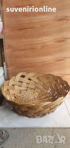 Плетена кошница , снимка 1 - Декорация за дома - 33486475