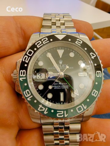 Rolex GMT Master 2 Автоматичен часовник, Сапфир кристал стъкло, снимка 10 - Мъжки - 43606038