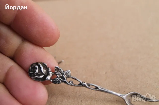 3 броя сребърни вилички, снимка 3 - Други ценни предмети - 49862454