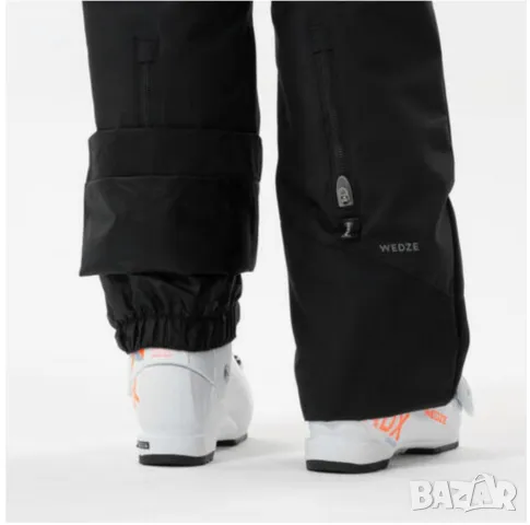 Ски долнище за дете 8-10 год, непромокаемо, черно от Декатлон , снимка 3 - Зимни спортове - 47863284