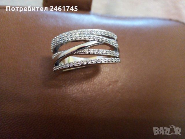 Сребърен пръстен с печат, снимка 7 - Пръстени - 35411971