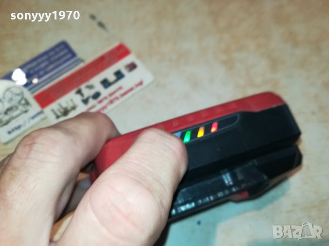 florabest li-ion 18v battery pack 2511212051, снимка 3 - Винтоверти - 34929520