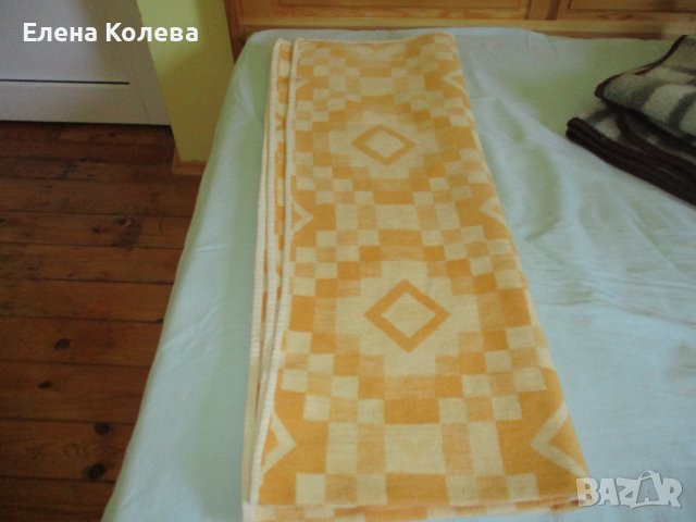 Жълто памучно одеяло, снимка 6 - Олекотени завивки и одеяла - 37392298