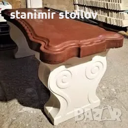 Циментови пейки, снимка 1
