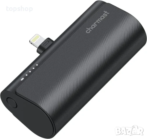 НЕРАЗОПАКОВАНА Charmast CMA Малка Външна батерия за айфон Power Bank 5000mAh за iPhone, снимка 10 - Apple iPhone - 50529479