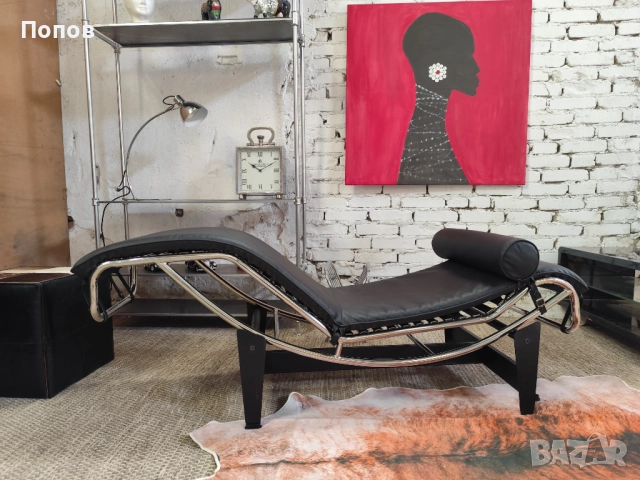 Шезлонг лежанка LC 4, снимка 8 - Дивани и мека мебел - 51749456