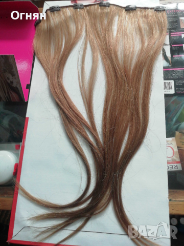 Hair EXTENSIONS ''цял ред, снимка 2 - Аксесоари за коса - 36569946