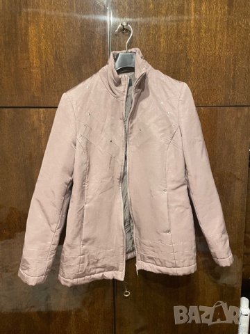 Пролетно/есенно яке ЕТЕРЕ в нежно розов цвят - М размер, снимка 2 - Якета - 43757579