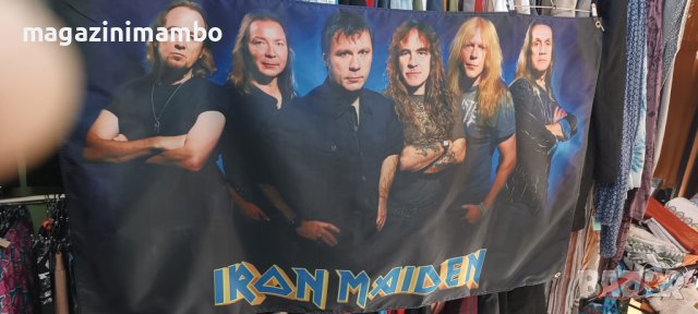 IRON MAIDEN Flags-4 размера, снимка 6 - Китари - 42732937