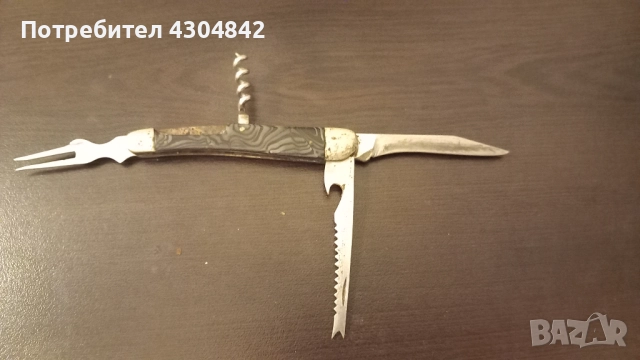 Джобно ножче Буковец с калъф , снимка 4 - Ножове - 52242154