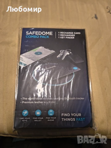 Карта за презареждане и първокласен кожен търсач на ключове със зарядно устройство , снимка 3 - Друга електроника - 50754465