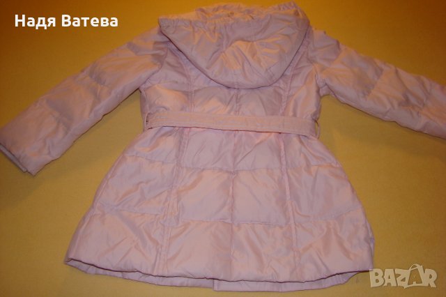 Зимно яке и шапка на BENETTON за 4-5 г. за момиче., снимка 2 - Детски якета и елеци - 26906836