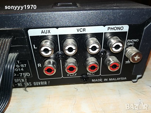 AKAI TP-750 TUNER/PREAMPLIFIER-ВНОС GERMANY 3110221008, снимка 12 - Ресийвъри, усилватели, смесителни пултове - 38507368