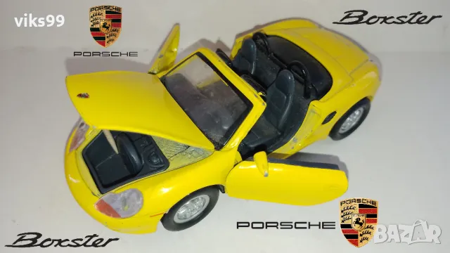 Porsche Boxster 1996 Yellow SS 5733 1:30, снимка 1 - Колекции - 48142396