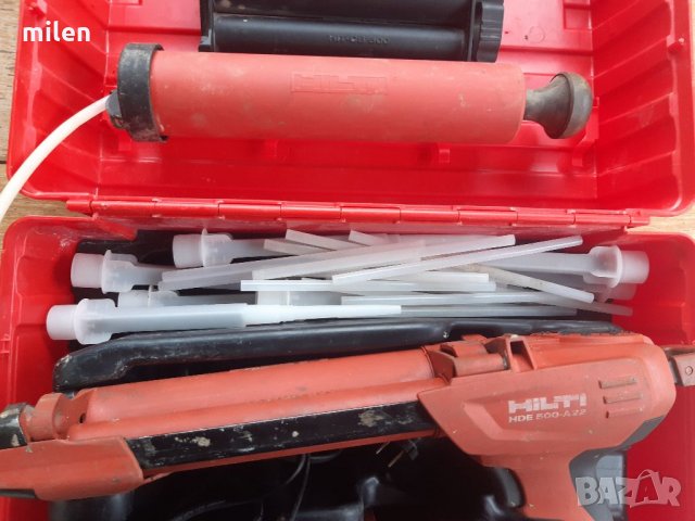 Hilti HDE 500-A22 БЕЗКАБЕЛЕН ДОЗИРАЩ УРЕД, снимка 4 - Други инструменти - 33042342