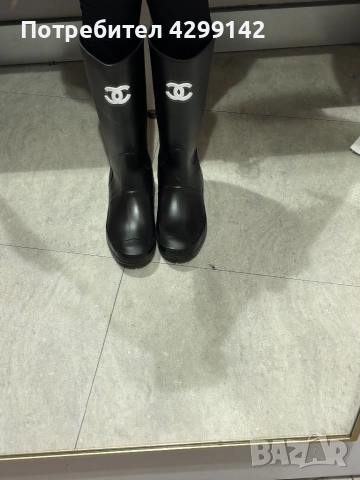 Гумени ботуши Шанел реплика