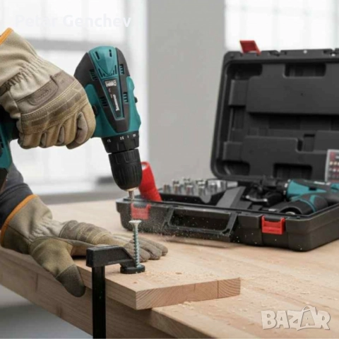 Акумулаторен винтоверт с пълен комплектOnderon Power Performance 218 части , снимка 6 - Куфари с инструменти - 52279033