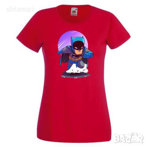 Дамска тениска DC Batman 1  Star Wars Игра,Изненада,Подарък,Геймър,, снимка 3 - Тениски - 36787085