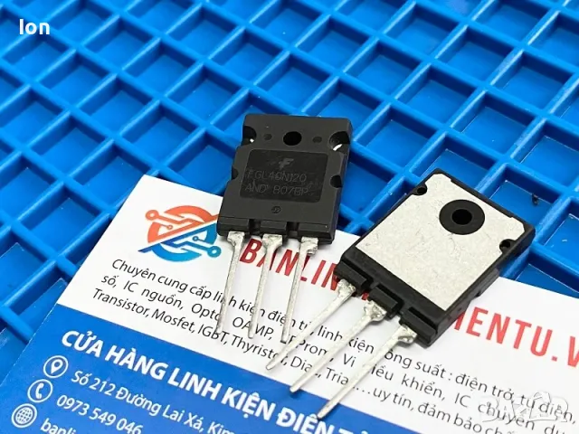 FGL40N120AND IGBT+Di, 1200V, 64A, 500W, TO-264