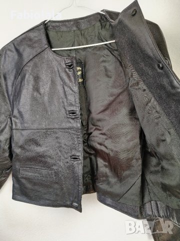 късо кожено яке M, снимка 7 - Сака - 44062394