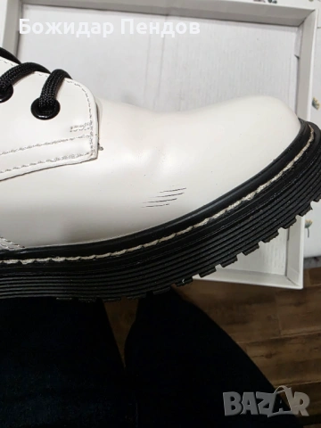 БОТИ  Jenny Fairy Бели ТОП МОДЕЛ  Размер 36, снимка 6 - Дамски боти - 53381946