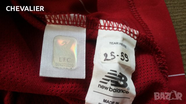 NEW BALANCE FC LIVERPOOL Kids Footall T-Shirt размер 9 години / 134 см детска футболна тениска 25-59, снимка 17 - Детски тениски и потници - 43544597