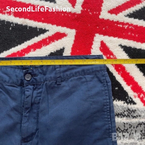 Дамски панталон слим Polo Ralph Lauren W29 L29 тъмносиньо, снимка 2 - Панталони - 53274437