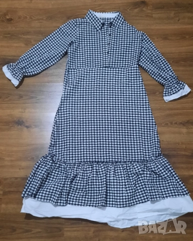 Карирана рокля, снимка 6 - Дрехи за бременни - 52250650