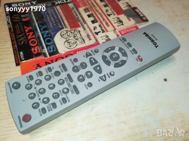 DVD//VCR-TOSHIBA REMOTE-ВНОС SWISS 1909251751, снимка 2 - Дистанционни - 51771250
