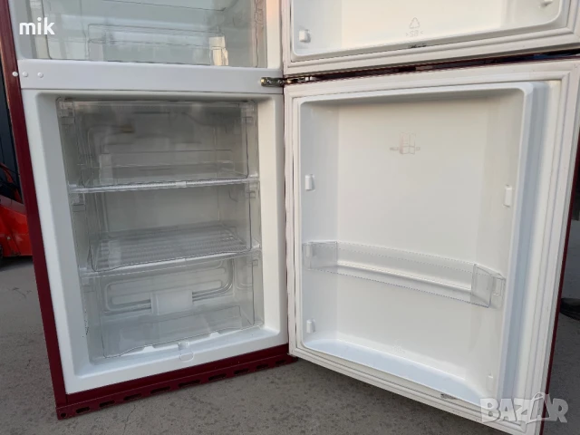 Ретро Червен хладилник с фризер Gorenje 185см, снимка 7 - Хладилници - 50794567