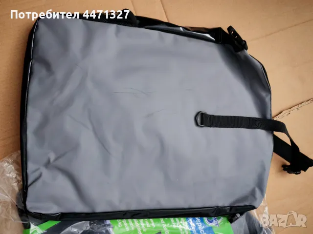 Чанта/Дисаги за вело-багажник, импрегнирана, товароносимост - 10кг., снимка 3 - Аксесоари за велосипеди - 50325488