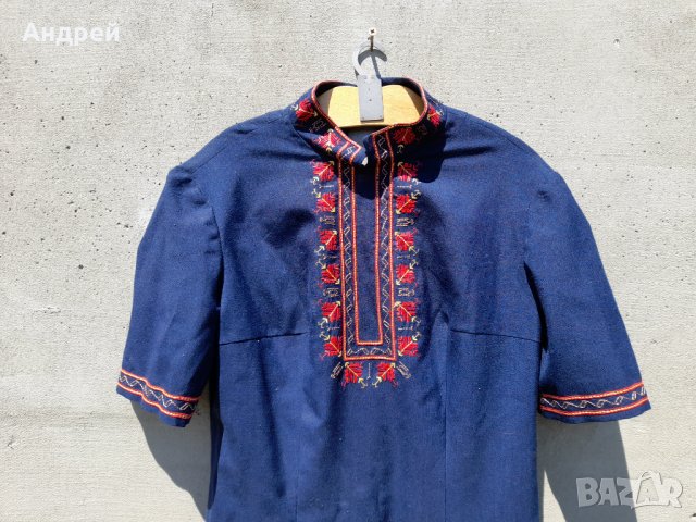 Старинна бродирана етно рокля,Сукман #4, снимка 2 - Други ценни предмети - 36749341