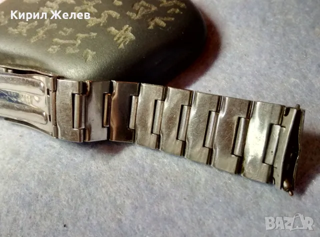 СТАРА ВЕРИЖКА от НЕРЪЖДАЕМА СТОМАНА с МАРКИРОВКИ За РЪЧЕН МЪЖКИ ЧАСОВНИК 49846, снимка 12 - Каишки за часовници - 48694966