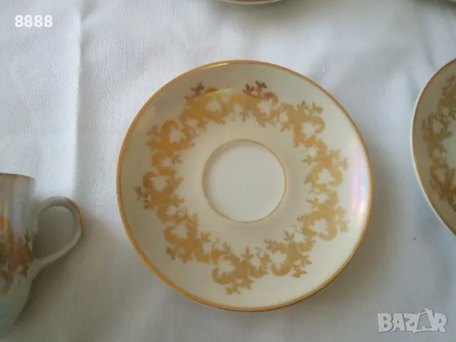 Седефени порцеланови чаши за кафе, снимка 12 - Антикварни и старинни предмети - 47624454