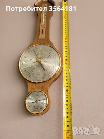 Барометър, тернометър и хигрометър , снимка 4 - Антикварни и старинни предмети - 43841545
