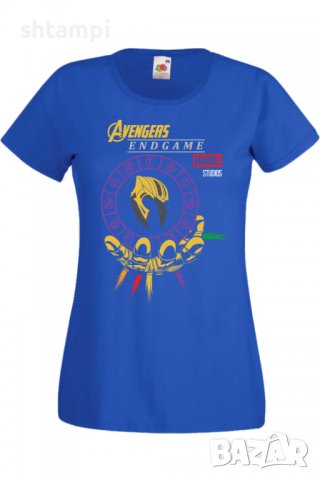 Дамска тениска Avengers End Game Thanos,Филм,Игра,superhero,Изненада,Подарък,Повод,, снимка 4 - Тениски - 37727289