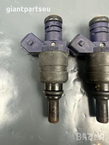 Комплект бензинови дюзи за 3.0i БМВ BMW e39 e46 e53 1439800, снимка 2 - Части - 48720262