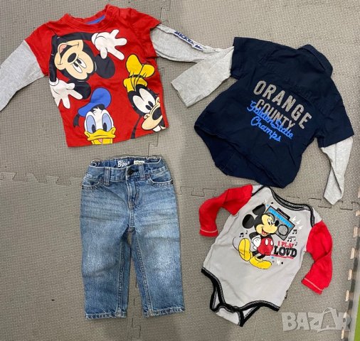 Нов сет 6-9м Disney,Benetton , снимка 2 - Комплекти за бебе - 28633921