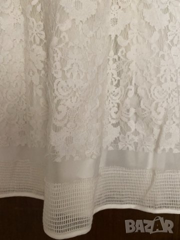 Детска бяла лятна дантелена маркова Рокля за 6/8г., снимка 2 - Детски рокли и поли - 32998487