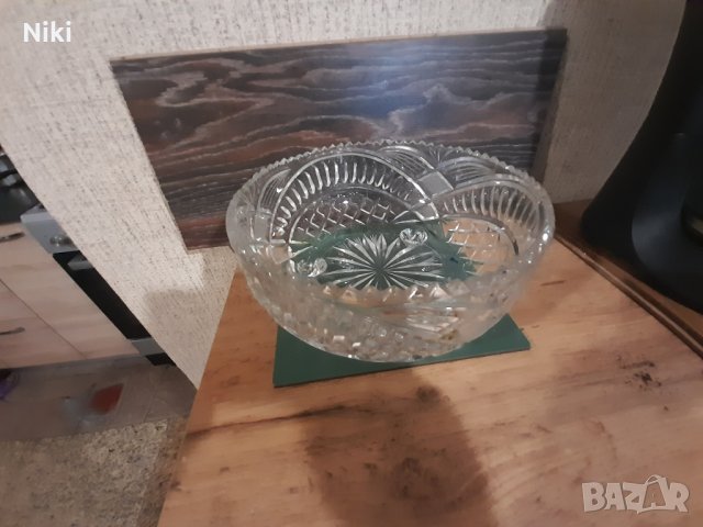 Кристална купа, снимка 2 - Други - 43511727