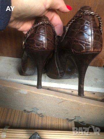 Дамски обувки естествена кожа Nine West, снимка 2 - Дамски обувки на ток - 34878768