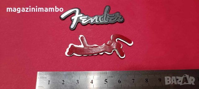 Fender Spaghetti logo 3D табелки, снимка 7 - Китари - 44012383